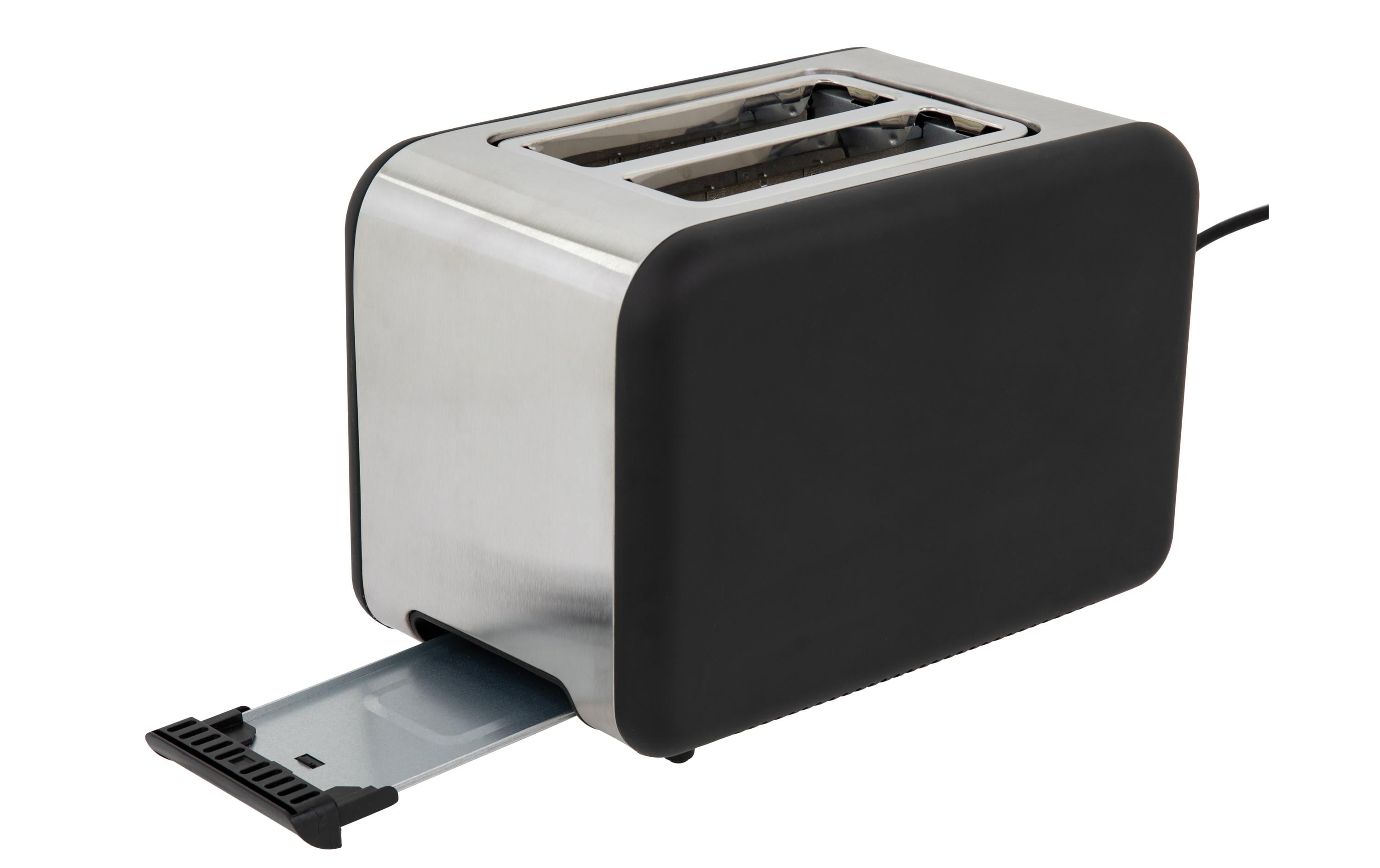 Toaster Chaplin Schwarz mattGleichzeitiges Rösten von 2 Toastscheiben