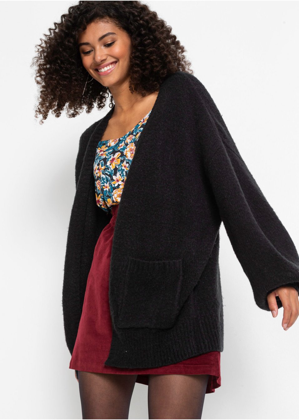Gilet en maille oversize