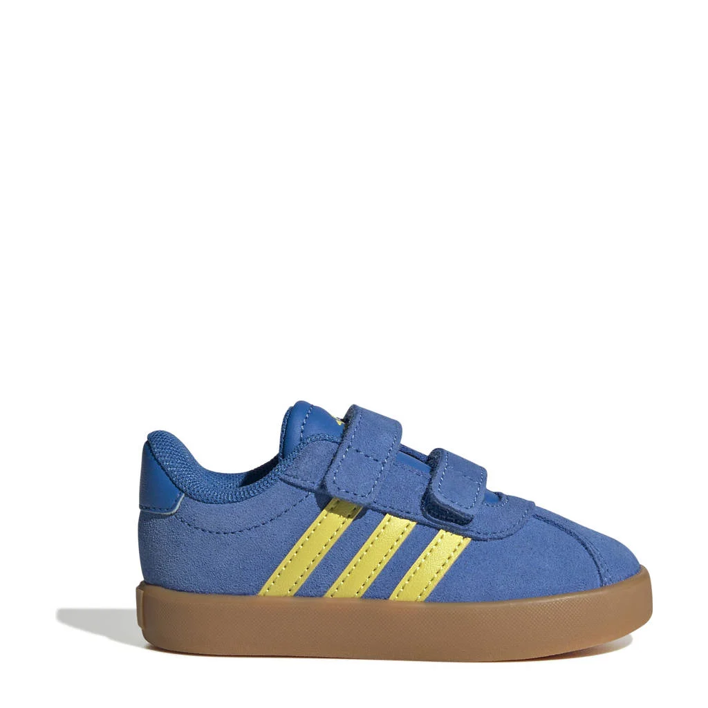adidas VL Court 3.0 sneakers kobaltblauw/geel