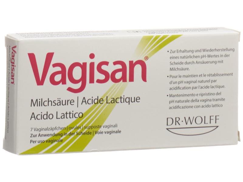 Vagisan Milchsäurezäpfchen 7 Stück Vaginalzäpfchen