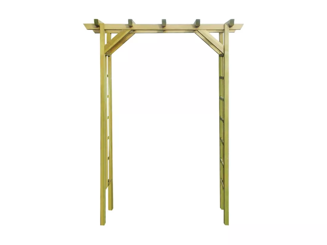 Arche pour rosiers 150 x 50x200 Bois imprégné 2