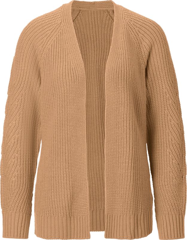Dames Vest in camel