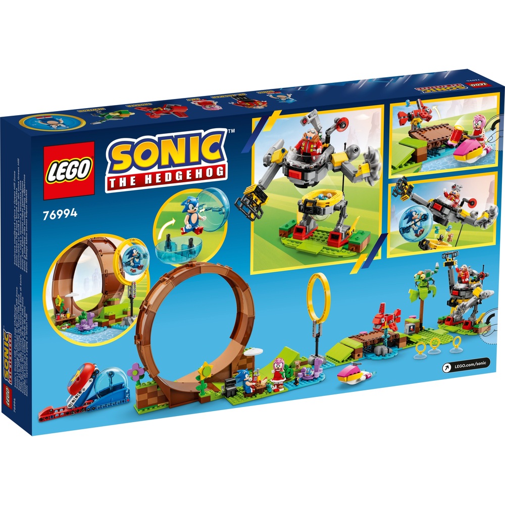 LEGO Sonic the Hedgehog 76994 Sonic's Green Hill Zone Loop Challenge Set