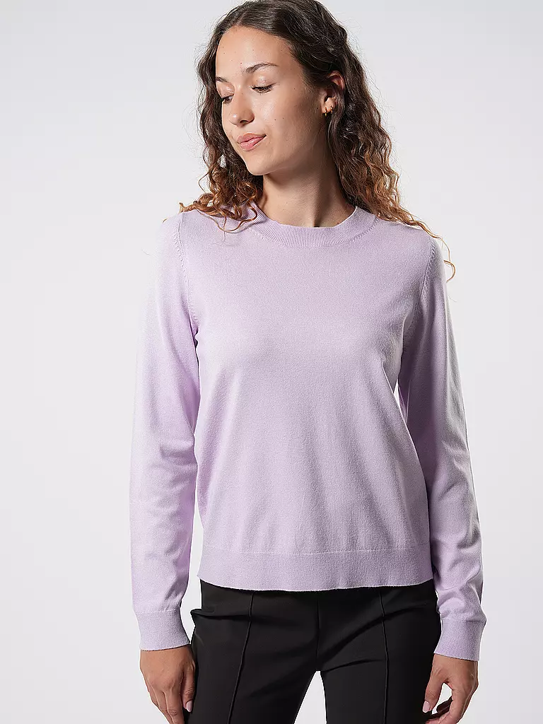 S.OLIVER Pullover lila
