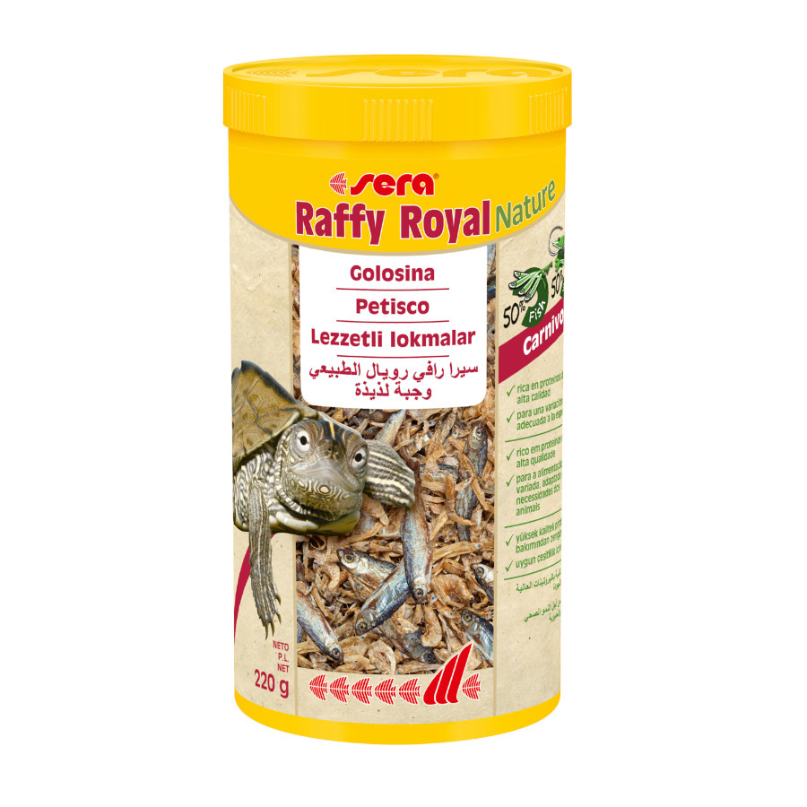 Ração para répteis Sera Raffil Royal Nature