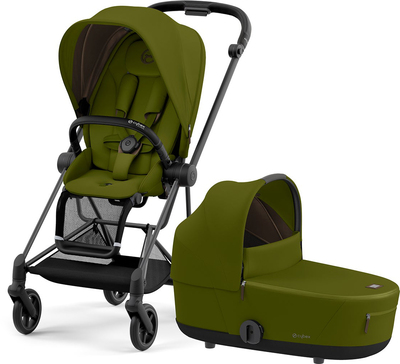 Cybex Mios Duovogn, Matt Black/Khaki Green