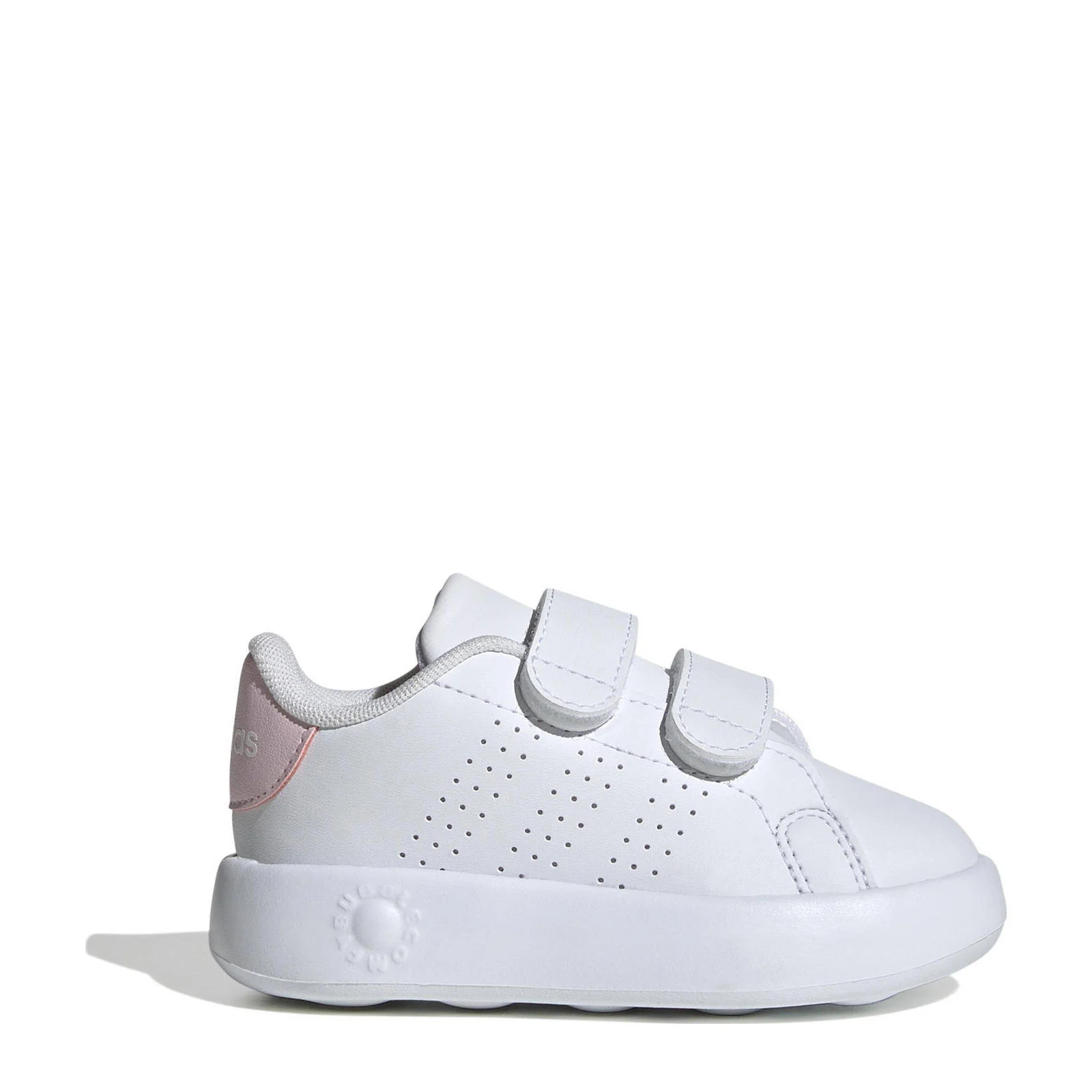 adidas Advantage  sneakers wit/roze