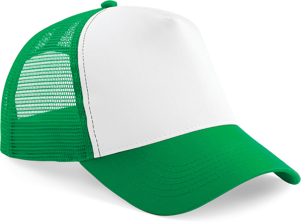 Beechfield B640 - Casquette Trucker Rétro Demi-Maille