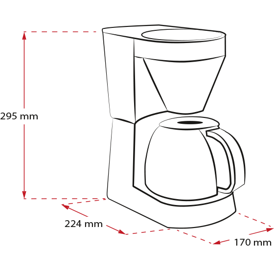 Easy|Filterkaffeemaschine BVB