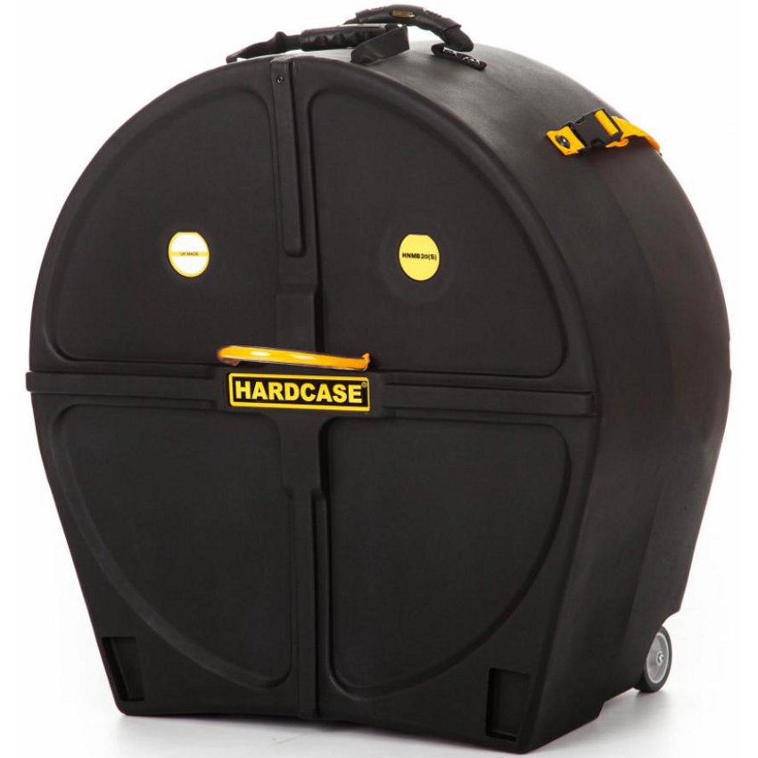 Hardcase HNMB20S koffer voor 20 x 10/12 inch marching bassdrum