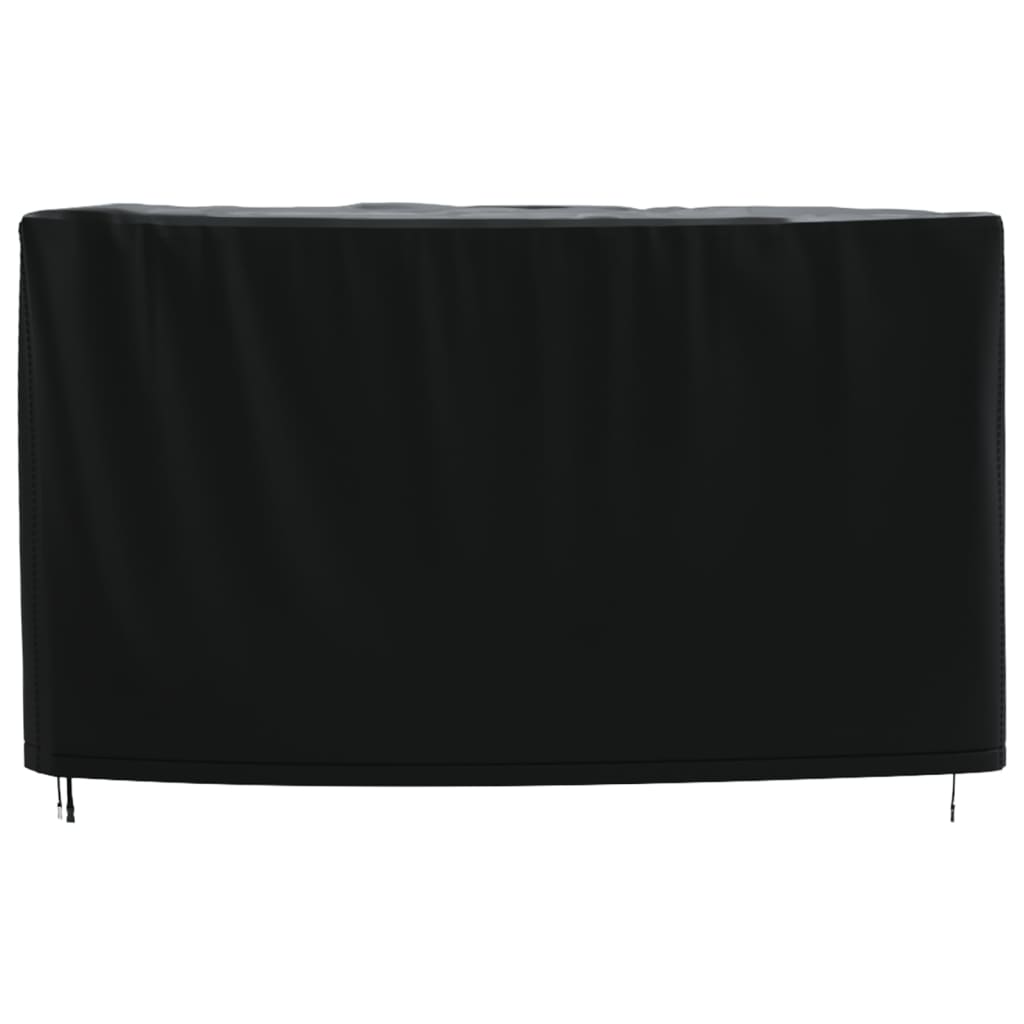 Housse de salon de jardin noir 225x143x90 cm imperméable 420d