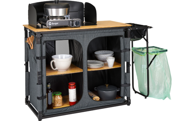 Camplife Windschutz 30 cm für Küchenboxen