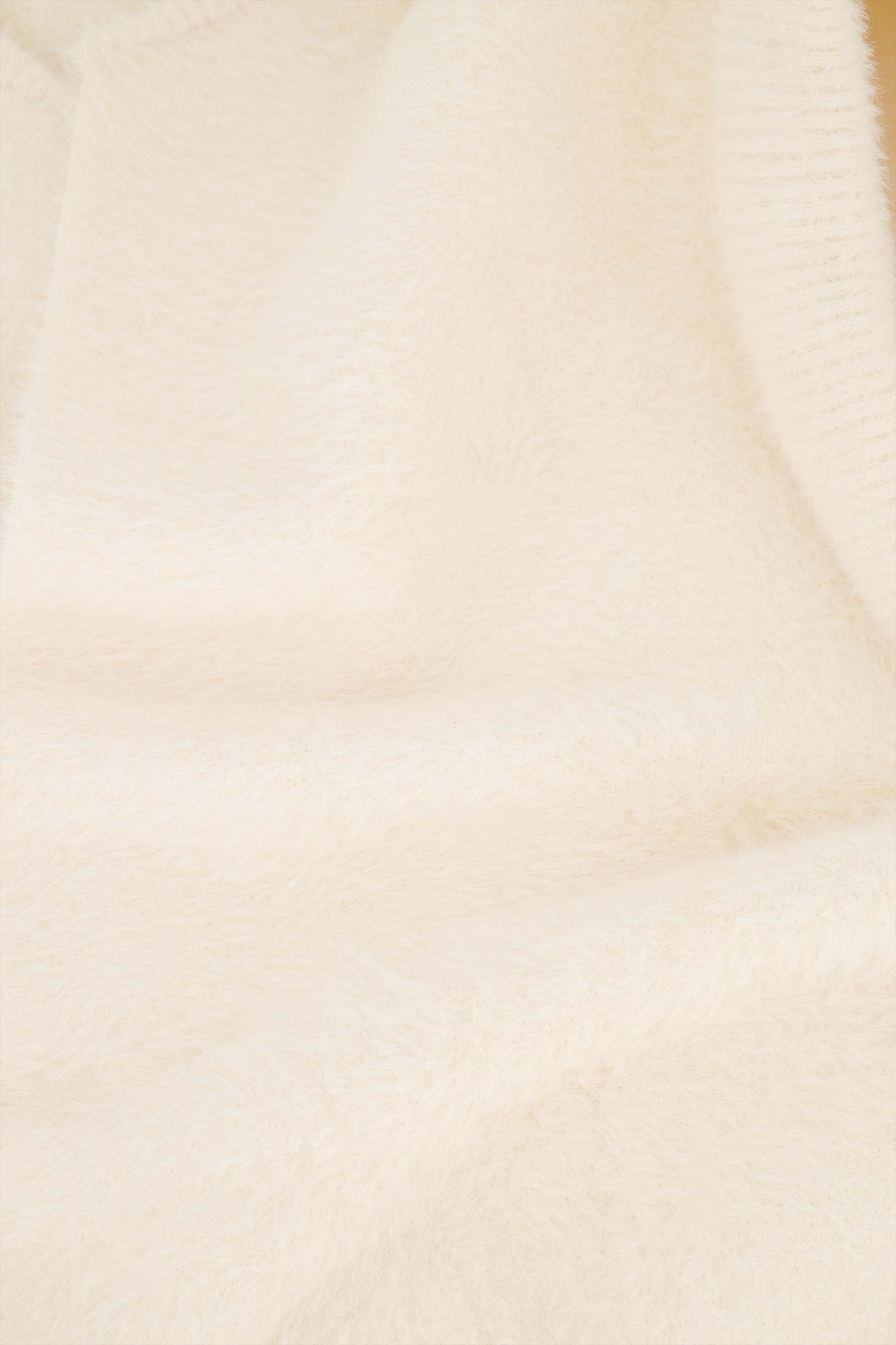 gilet in fluffy garen