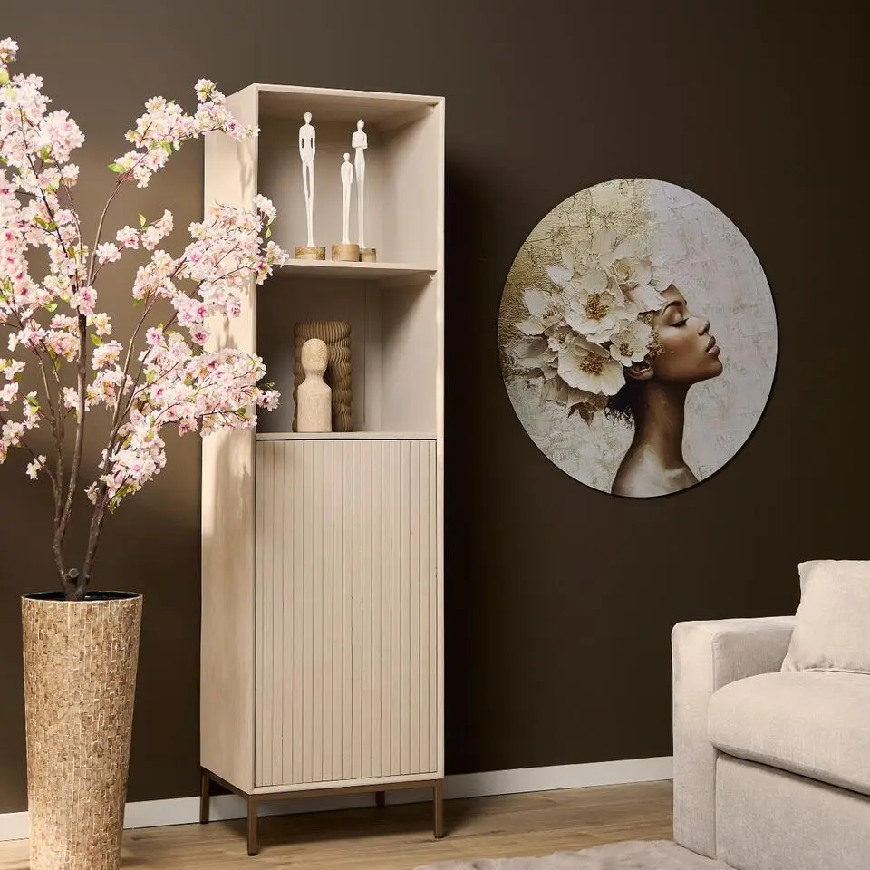 StarFurn - Boekenkast Madison 55 cm - zand