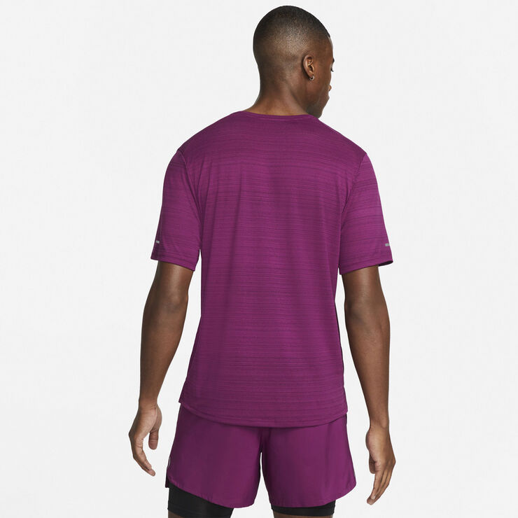 Nike Dri-FIT Miler løbe T-shirt Lilla