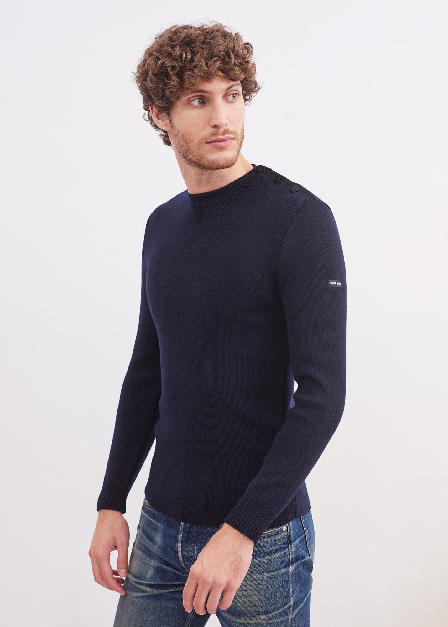 Pull marin uni Rochefort