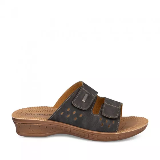 Mules GRIS NEOSOFT RELAX