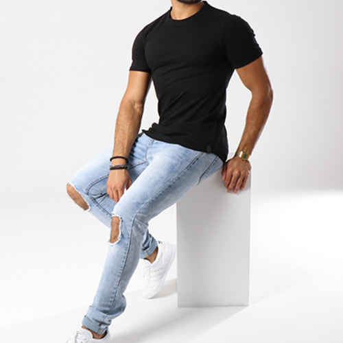 Tee Shirt Oversize UP-T311 Noir
