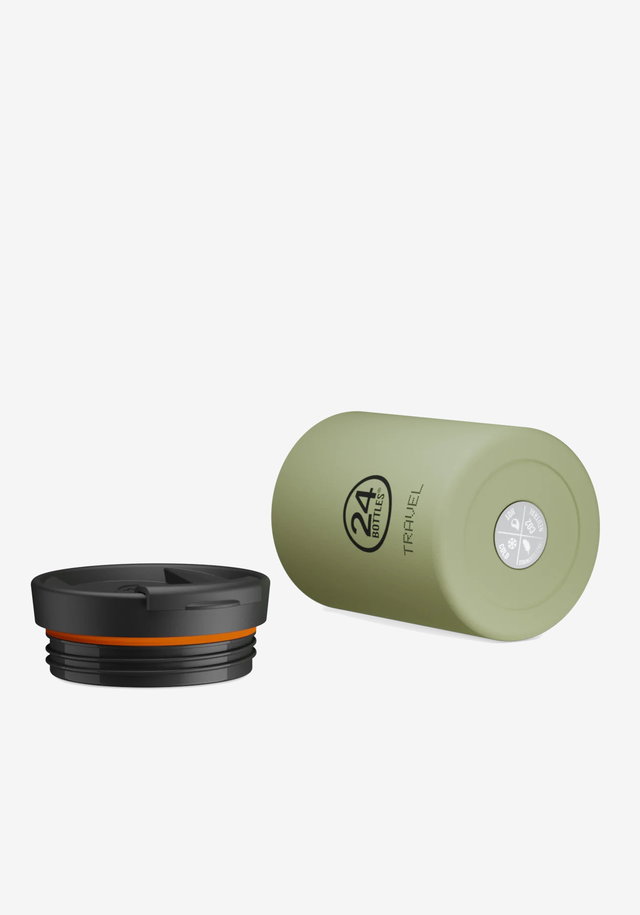 24 Bottles Thermobecher  Travel Tumbler 350ml Sage