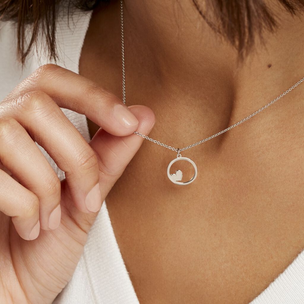 Collier Joya Argent Blanc
