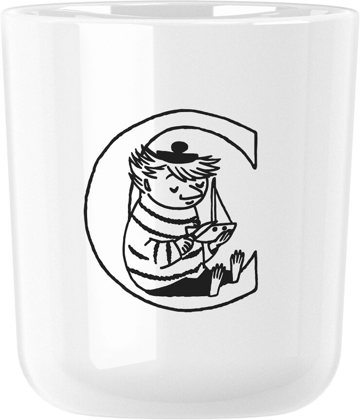 RIG TIG Moomin ABC kop Moomin white