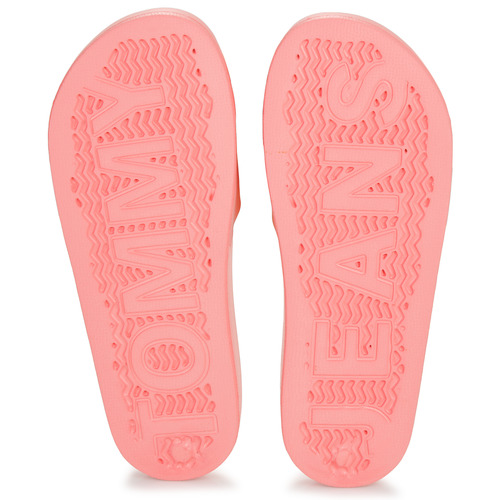 Tommy Jeans - TOMMY JEANS FLAG POOL SLIDE ESS - Rose