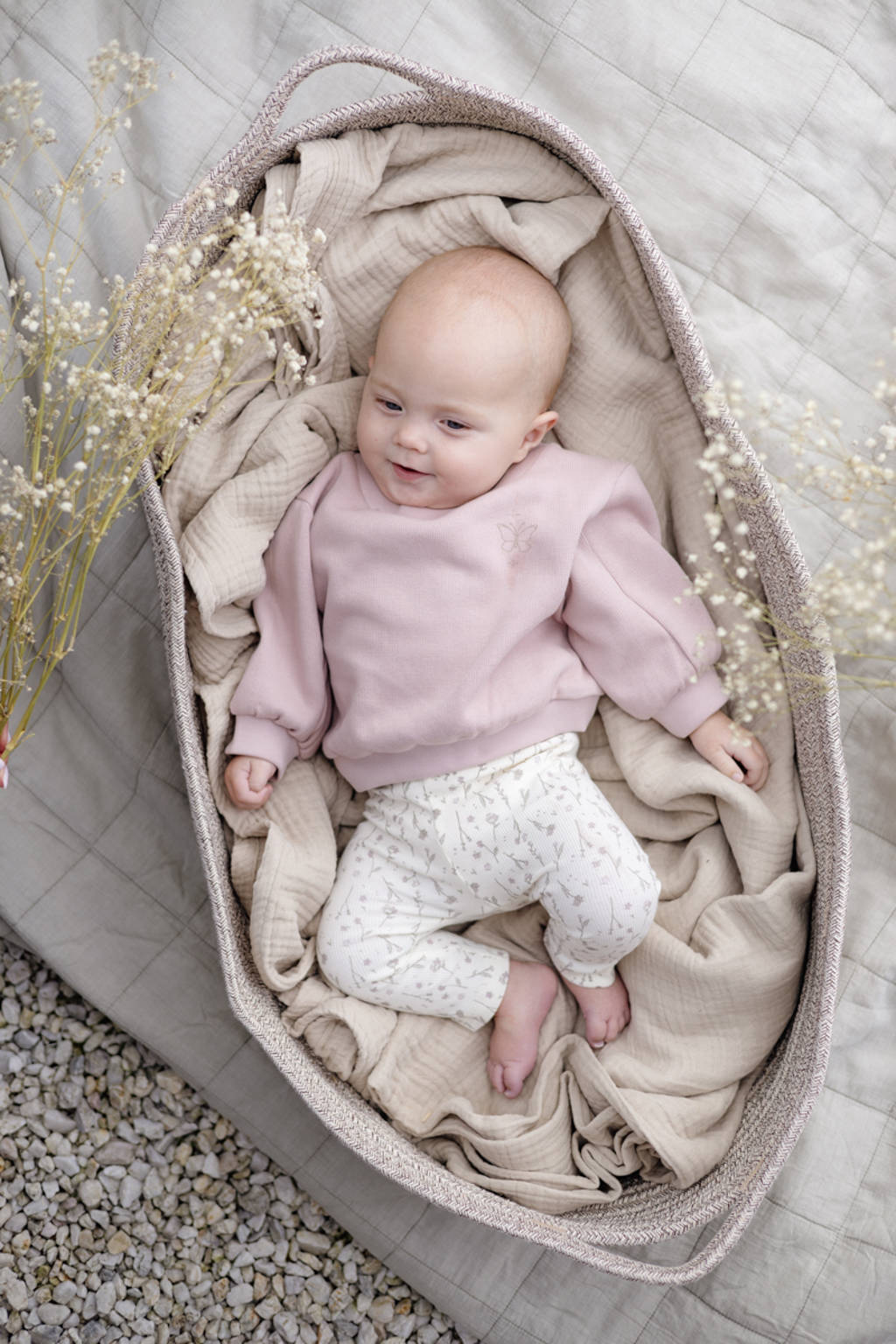 LEVV regular babybroek ecru