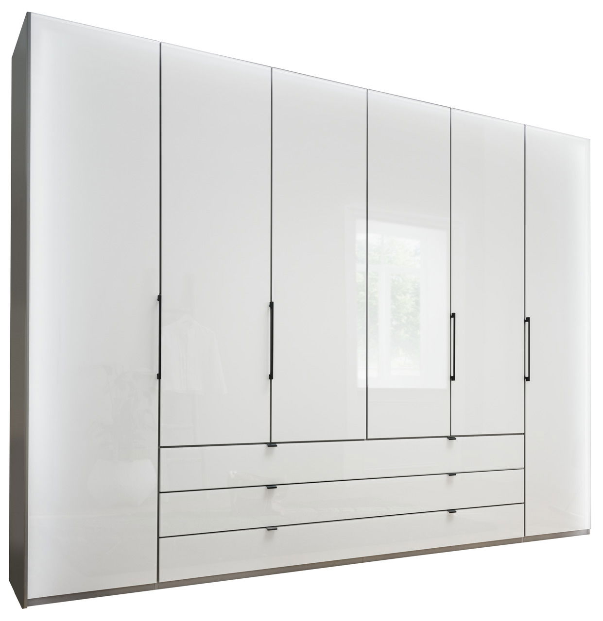 Novel Fkt.-Drehtürenschrank 6-türig KRETA
