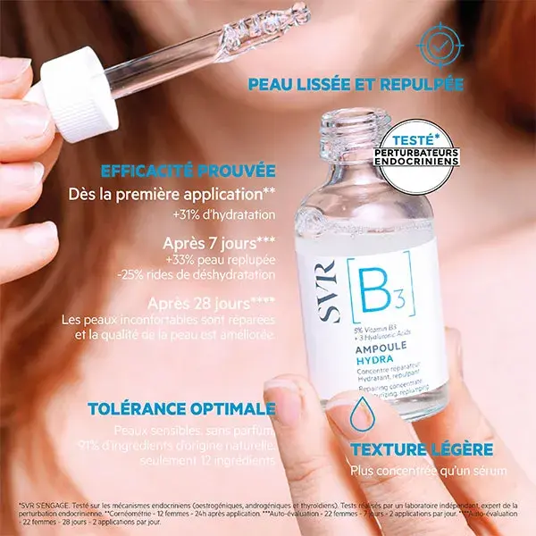 Svr [B3] Ampoule Hydra Acide Hyaluronique 30ml
