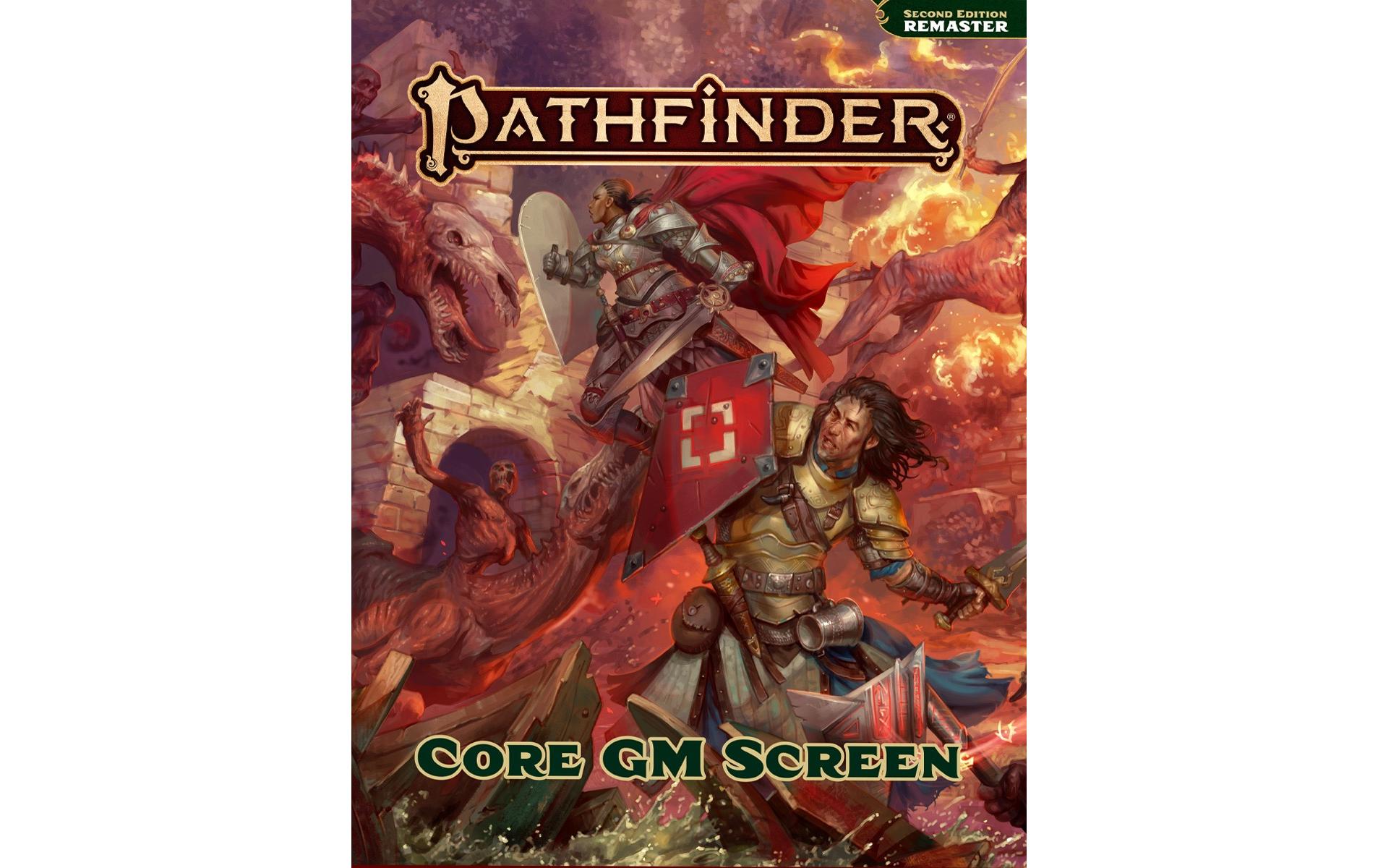 Sichtschirm Pathfinder 2: GM Screen Remaster -EN-Zentrales Regelwerk für Spieler der Second Edition