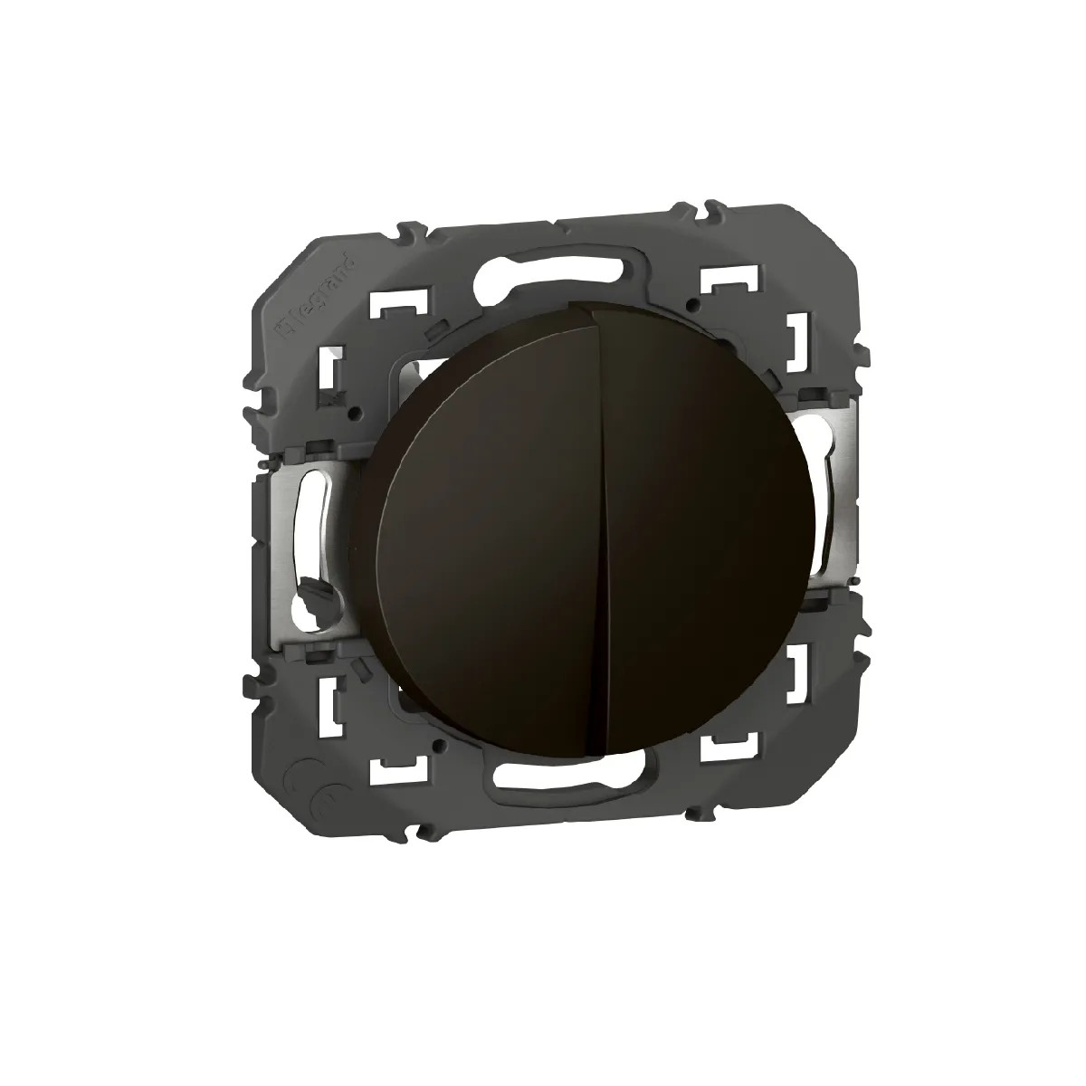 Legrand Bouton Poussoir Double Noir