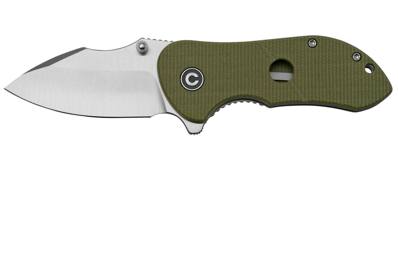 Civivi Gordo C22018C-2 OD Green Micarta, D2 Satin zakmes, Peter Carey design
