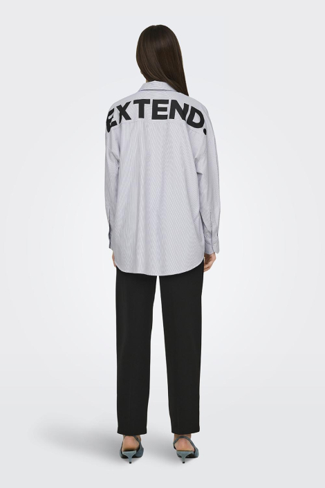 Only blauwe dames blouse