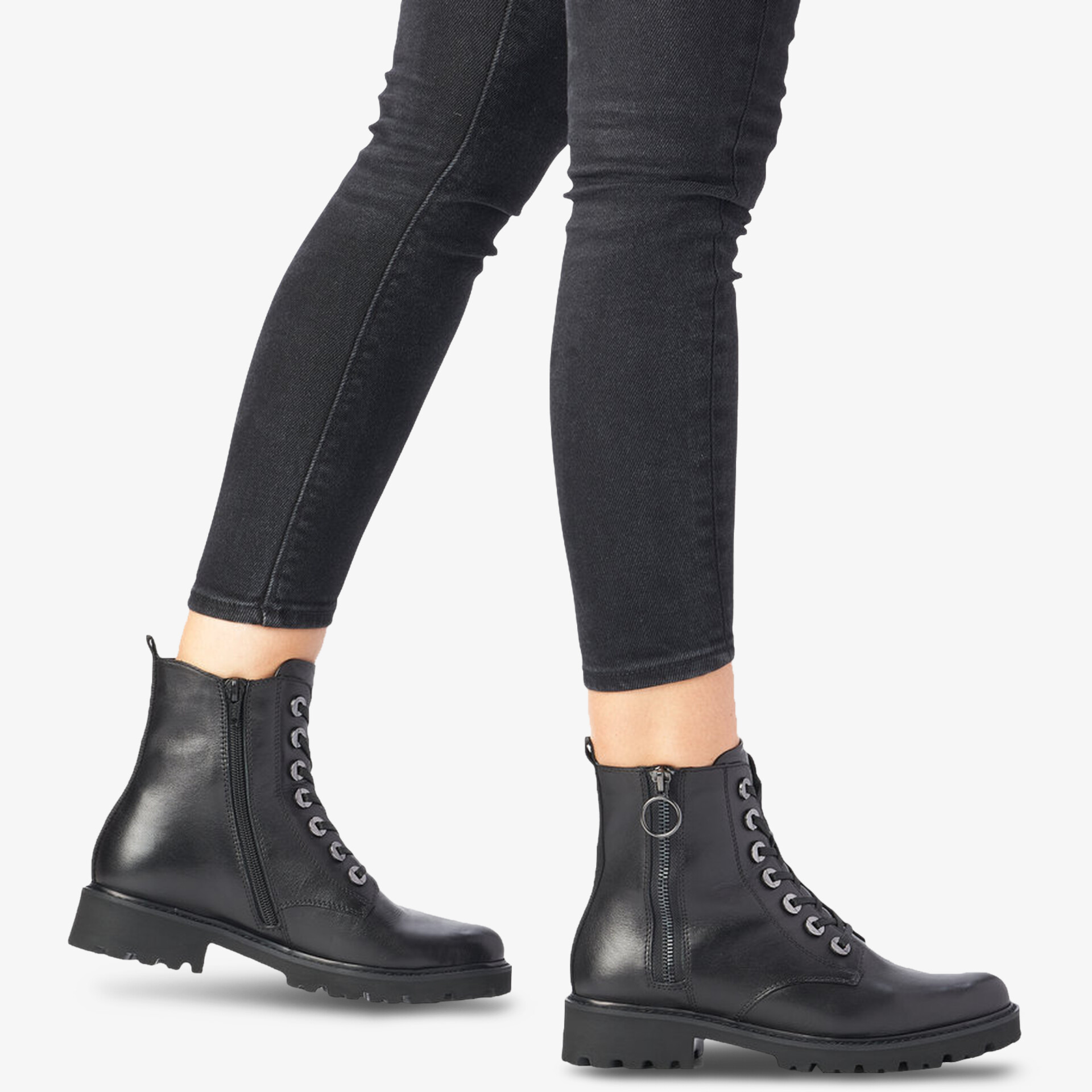 remonte Damen Stiefeletten schwarz
