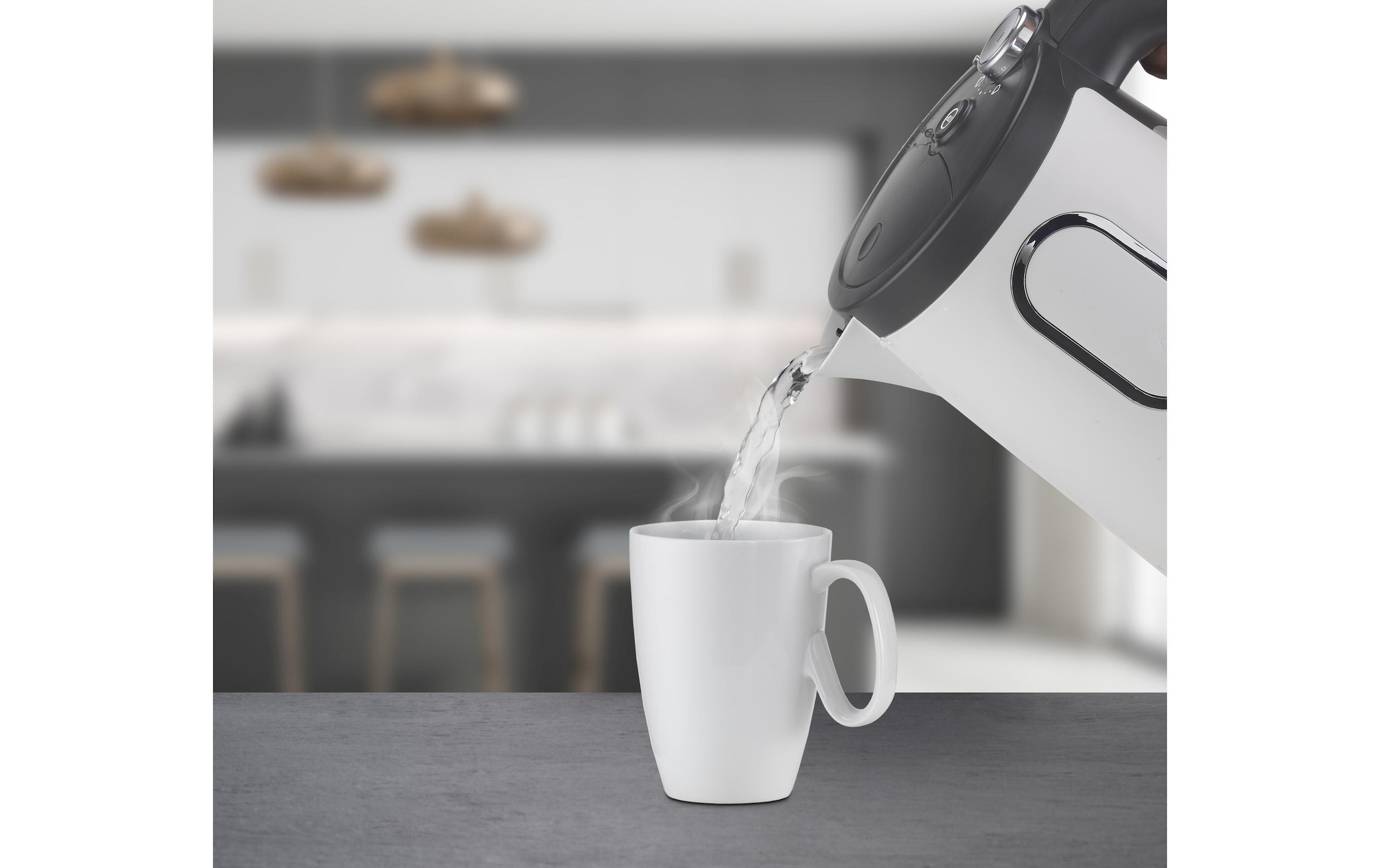 Trisa Wasserkocher »2 in 1 Perfect Cup« 1,5 l 2400 W