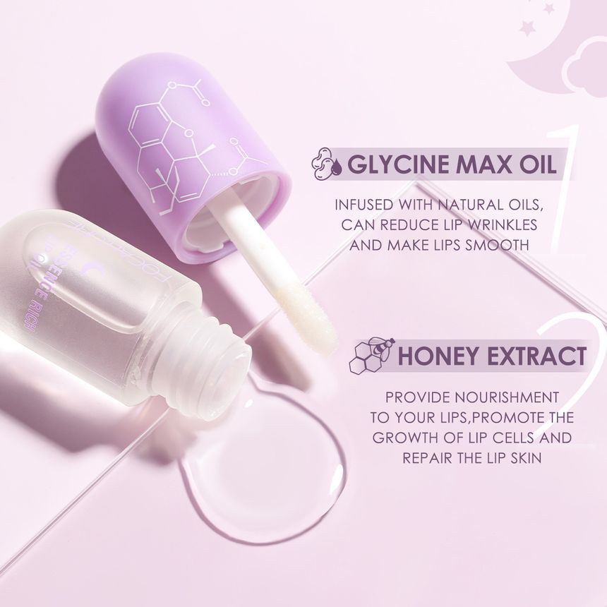 FOCALLURE - Essence Rich Lip Oil - Dag & Nacht Setkit
