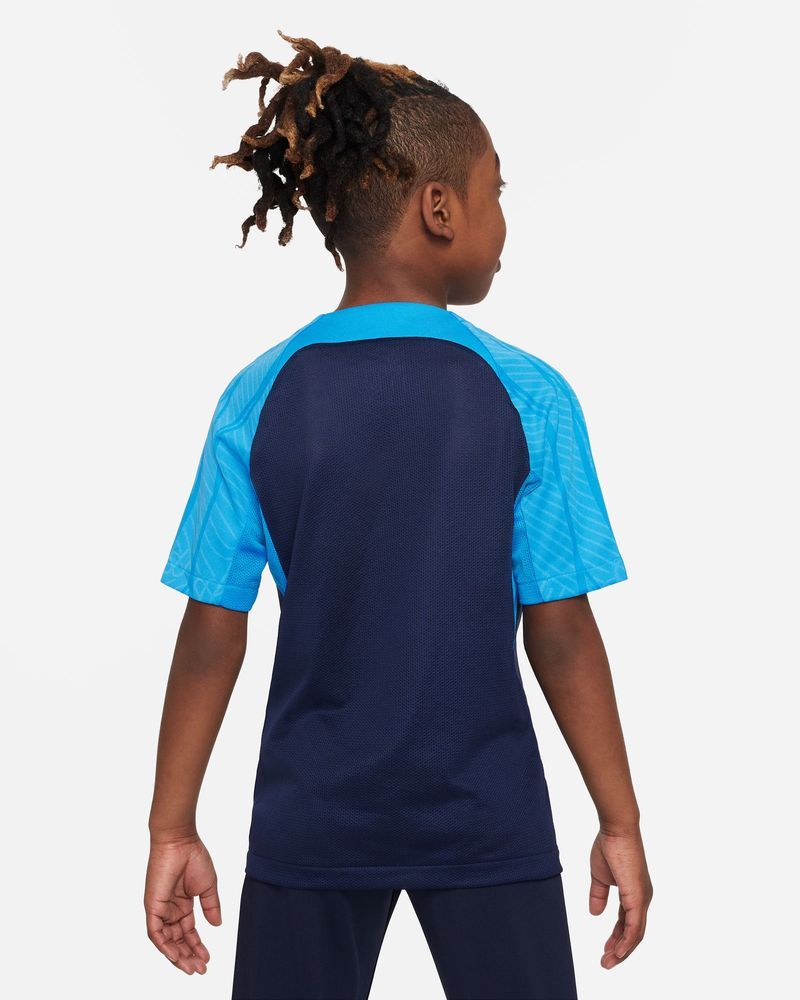 Maillot de football Nike Strike III Bleu Marine pour enfant