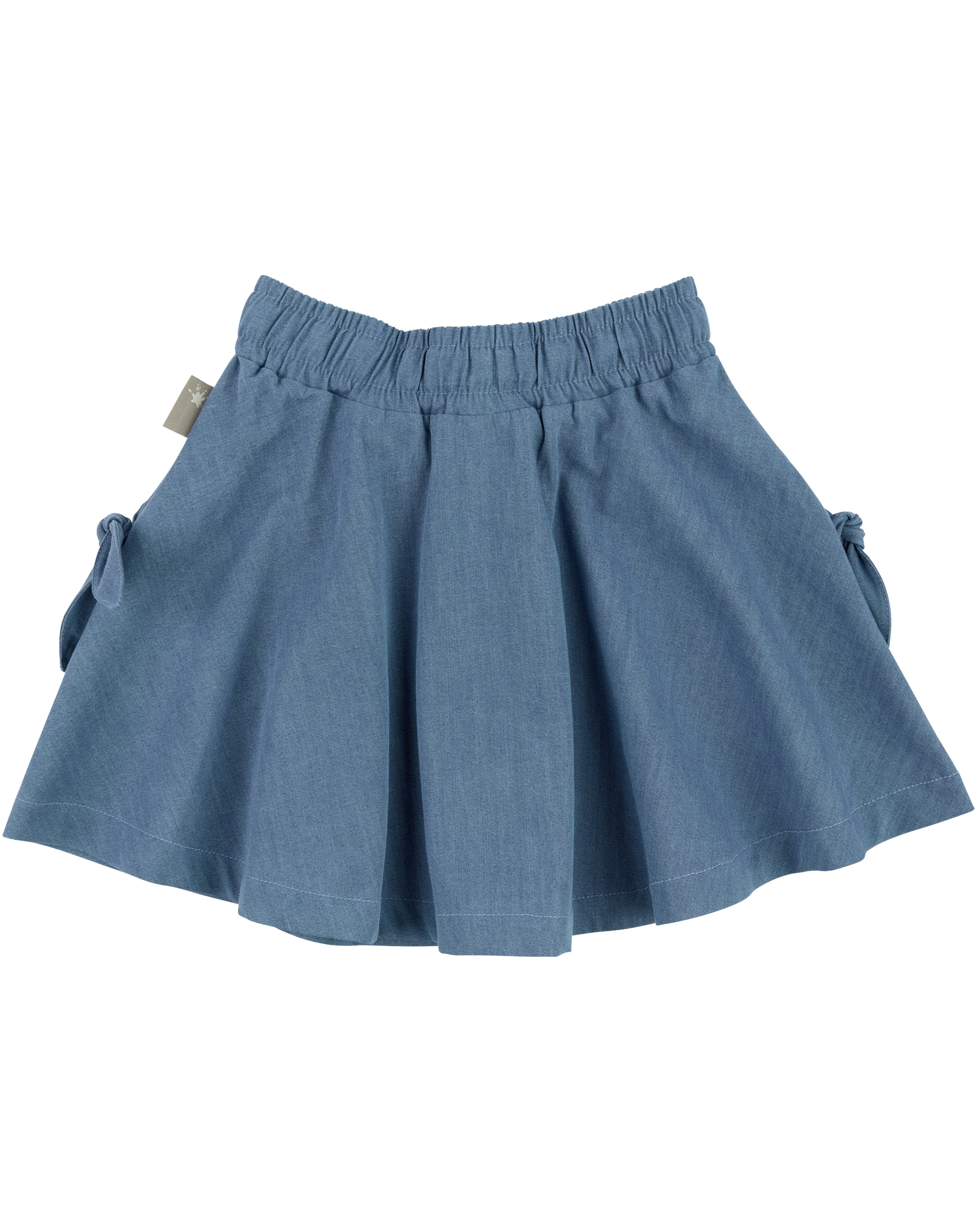 Falten-Rock SUMMER in jeansblau