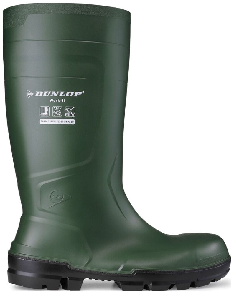VERNESTØVEL DUNLOP NB2KL01 STR 41-46 GRØNN