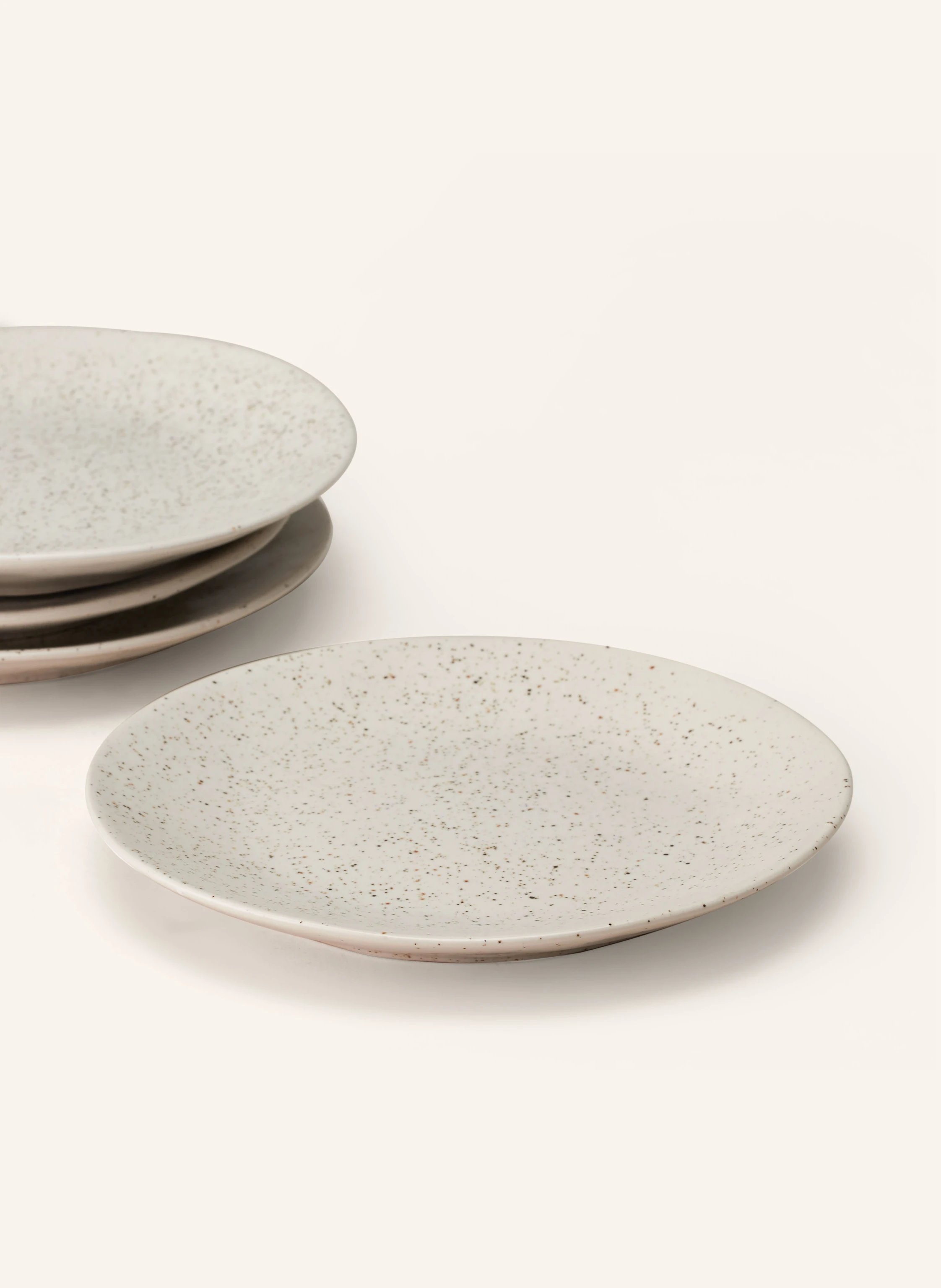 BROSTE COPENHAGEN 4er-Set Dessertteller NORDIC VANILLA