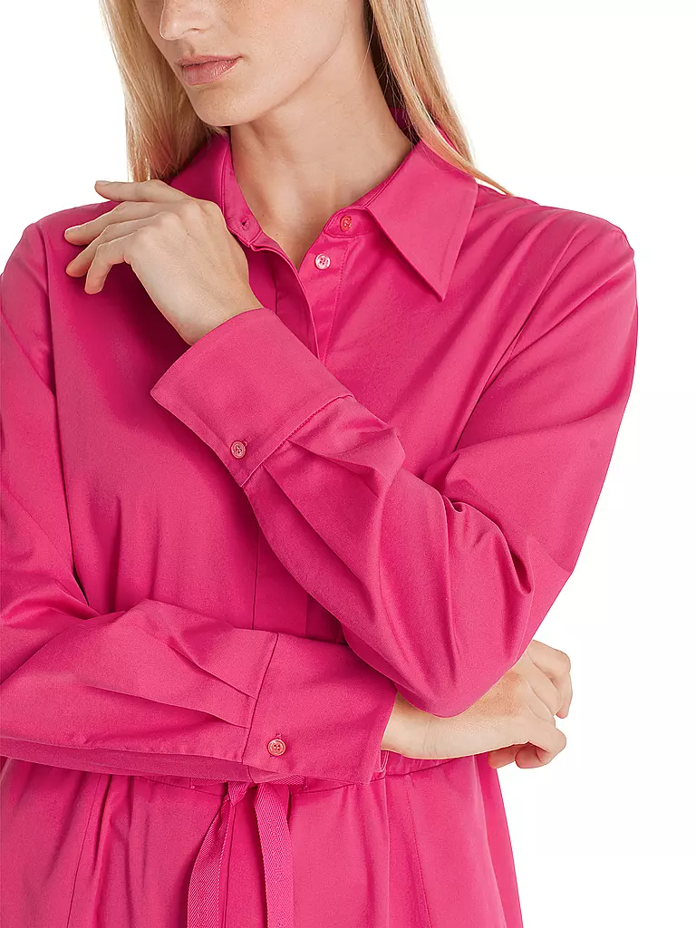 MARC CAIN Hemdblusenkleid pink