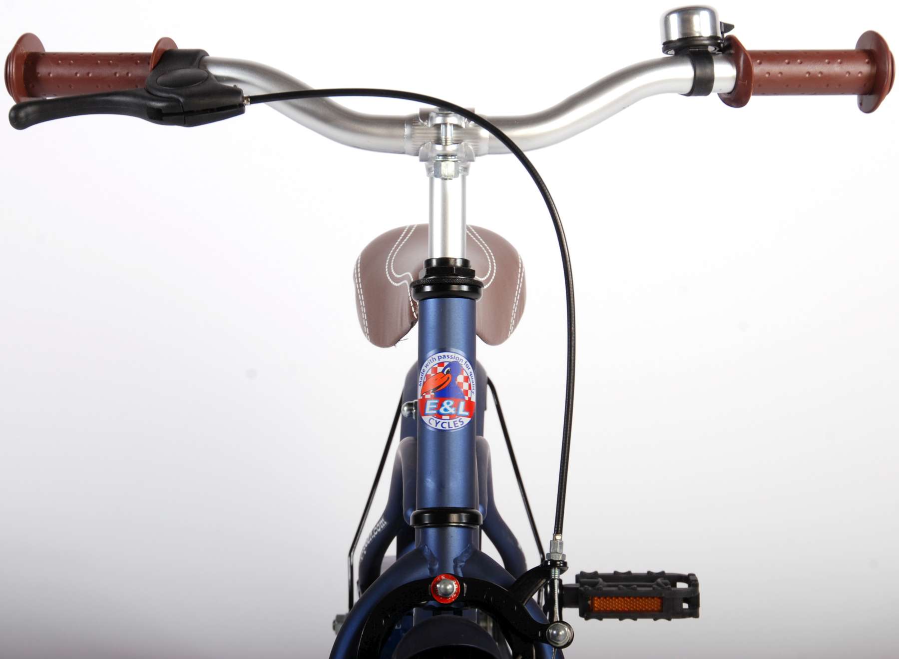 TPFSports Black Cruiser Kinderfahrrad - Jungen - 14 Zoll - Rücktritt + Handbremse - Schwarz