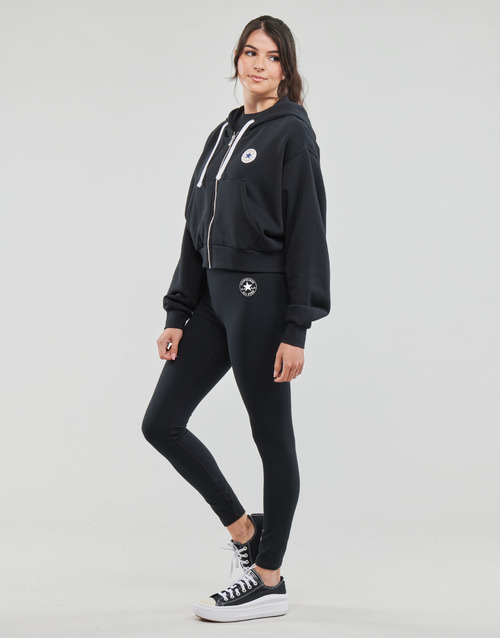 Converse - RETRO CHUCK TAYLOR FULL-ZIP HOODIE - Noir