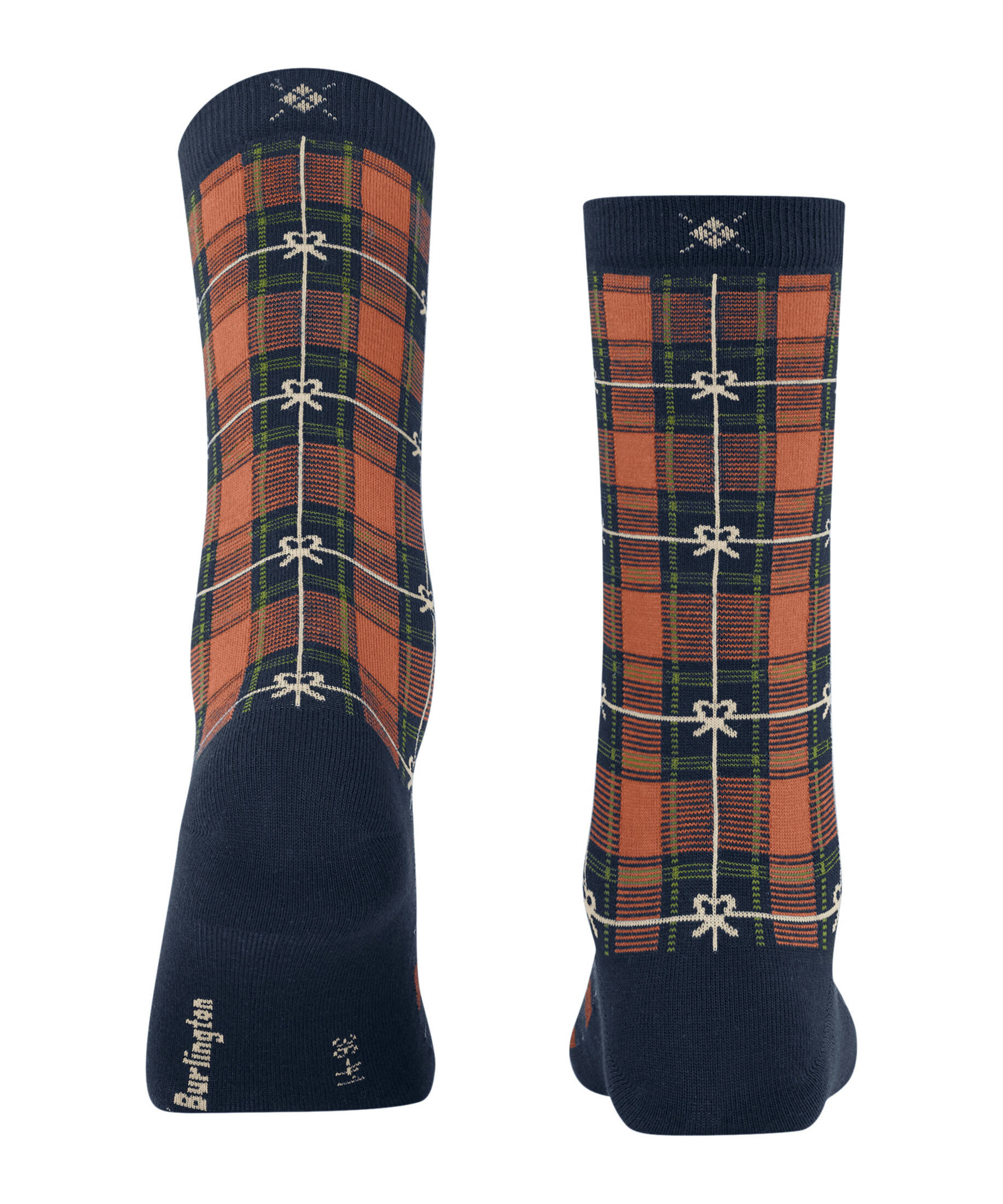 Burlington| Damen Socken X-Mas Tartan