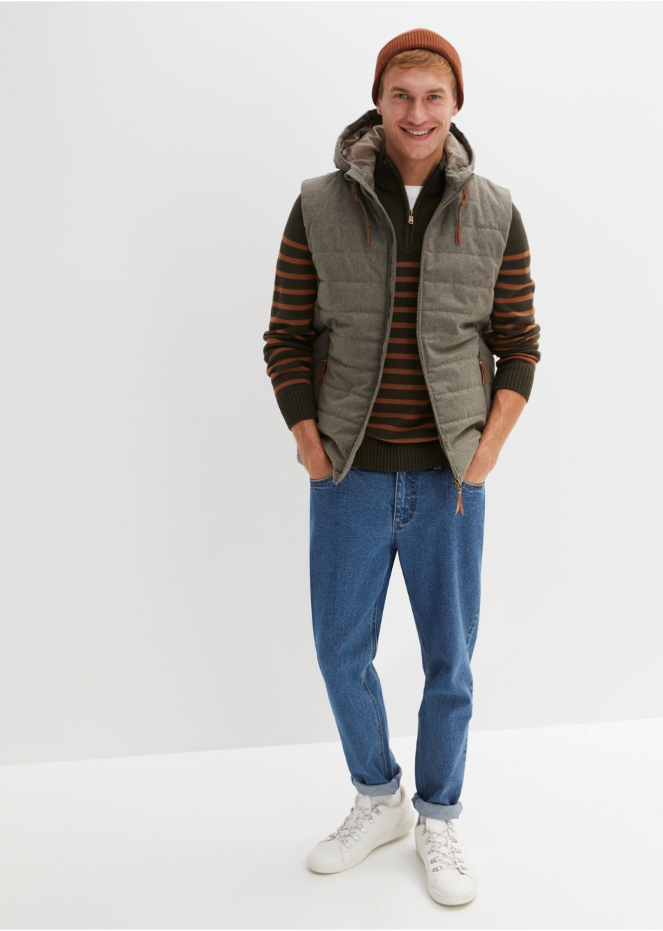 Veste sans manches matelassée