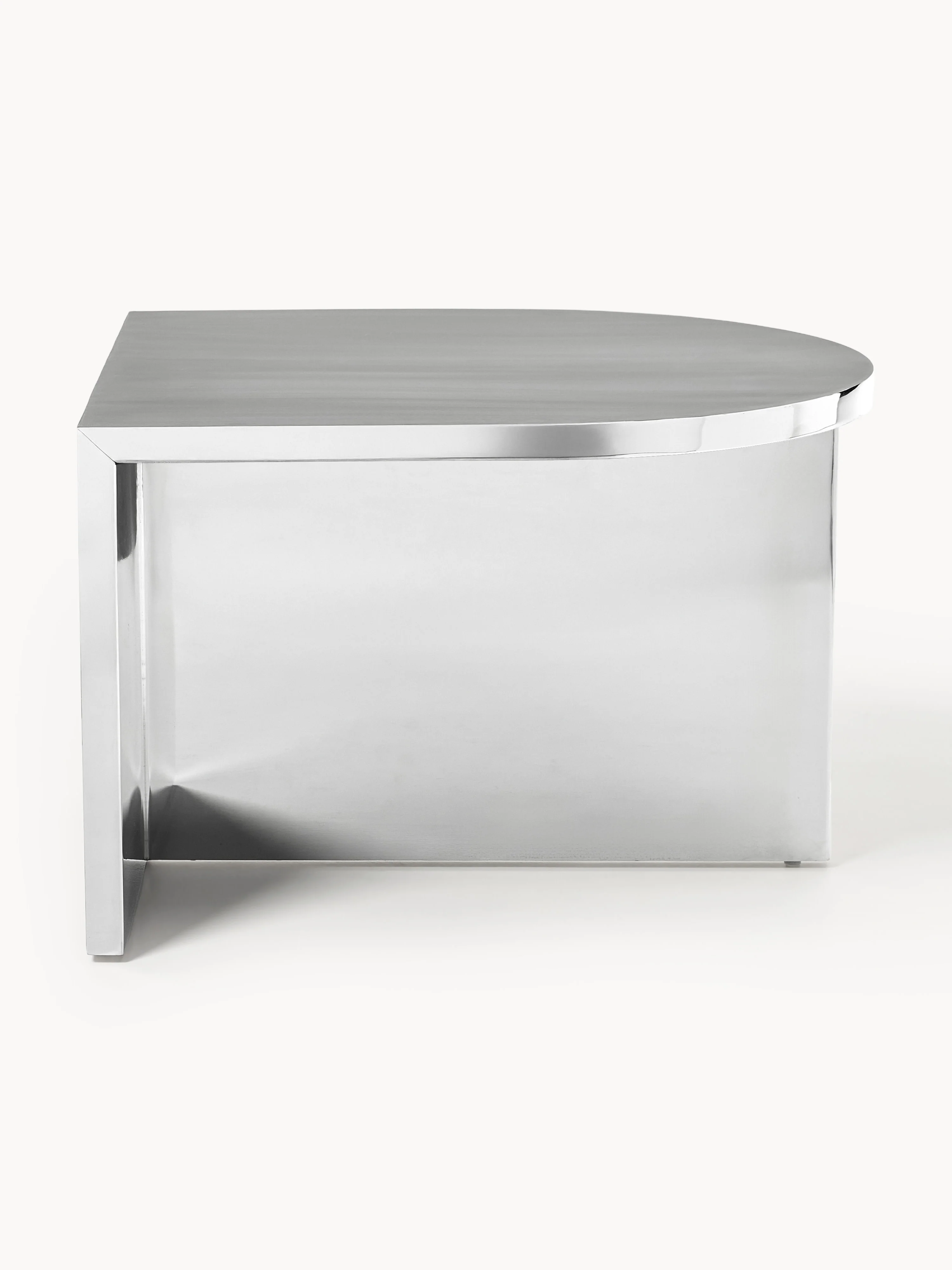 Ovale salontafel Leander van metaal