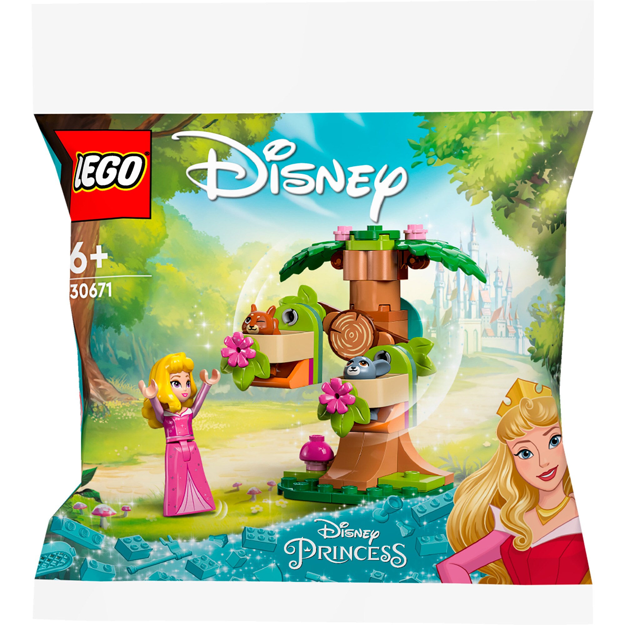 LEGO Konstruktionsspielzeug Disney Princess Auroras Waldspielplatz
