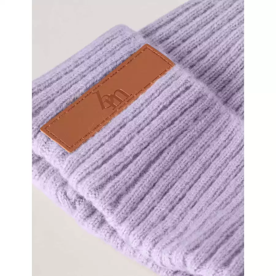 BabyMocs Mütze Vegan lila