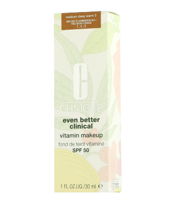 Clinique Even Better Vitamin Makeup SPF 50 Medium Deep Warm 3 30ml