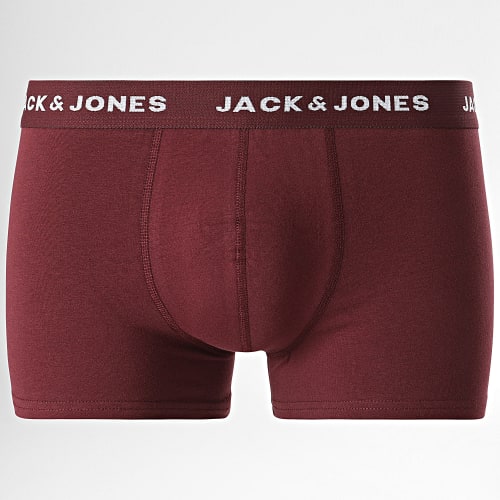 Lot De 5 Boxers Black Friday Noir Bleu Roi Bordeaux